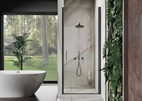 Grimma-101/Black (Маятниковая дверь) — фото 3