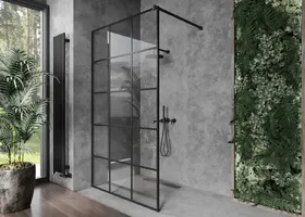 Walk-in (Стационарная Lof перегородка в душевую)